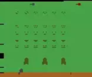 Image n° 1 - screenshots  : Face Invaders Deluxe by Barry Laws Jr. (hack)